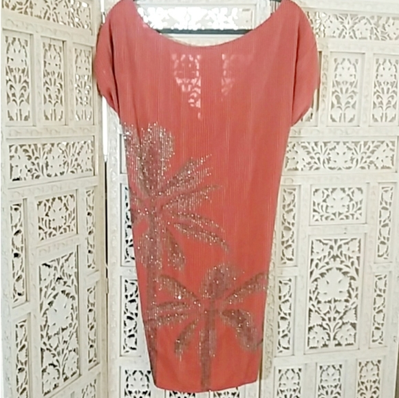 Diane Von Furstenberg Beaded Silk dress - Picture 8 of 13